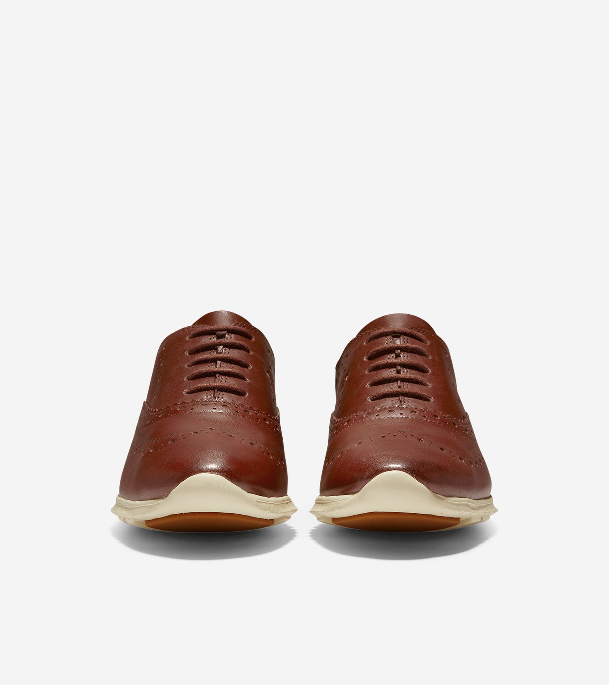 Women's ZERØGRAND Wingtip Oxfords in Brown | Cole Haan